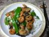 Shrimp With Snow Peas and Water Chestnuts