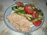 Hot Chicken Filet Salad