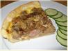 Liver and Onion Tart. Recipe by Offal Chef