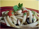 Bell Pepper-Feta Pasta Toss