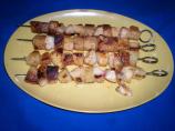 Warm Fruit Kebabs