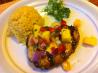 Grilled Marlin With Tropical Fruit Salsa. Recipe by mplsgirl