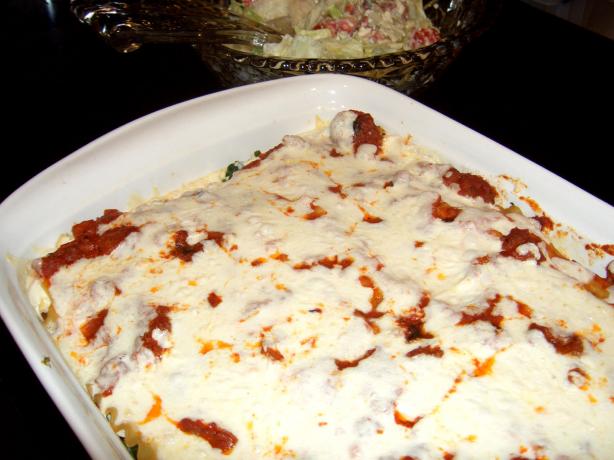 Amazing Vegetarian or Vegan Lasagna. Photo by mersaydees