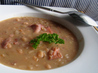 Chunky Navy Bean Soup. Recipe by Miss Annie