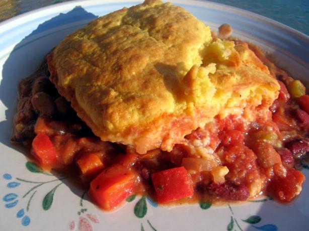 Vegan Cowboy Tamale Pie. Photo by Dreamer in Ontario