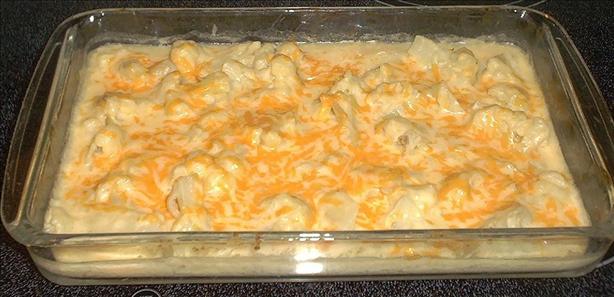 Baked Cauliflower in Cheese Sauce. Photo by *Pixie*