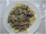 Seitan and Mushroom Stroganoff (Vegan)