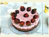 Chocolate Strawberry Mousse Cake. Recipe by Irmgard