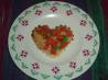 Tomato Open Sandwiches with Peanut Butter