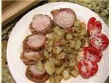 Bacon-Wrapped Pork Tenderloin on the Grill or Broiler