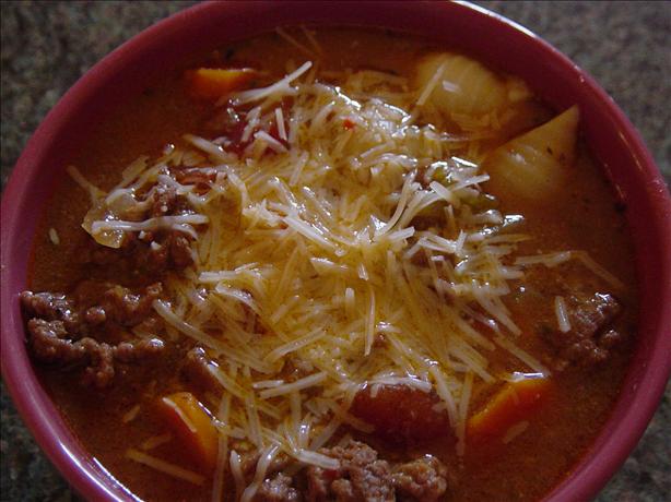 Crock Pot Hamburger Soup. Photo by janrj123