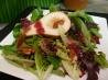 Mixed Greens With Raspberry Walnut Dressing. Recipe by Kathryn29