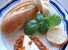 Queso De Cabra Con Tomate (Goat Cheese Baked in Tomato Sauce). Recipe by Karen in MA (formerly OC)