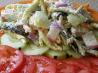 Chicken Rainbow Pasta Salad. Recipe by echo echo