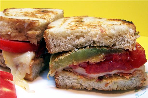 Fried Green Tomato and Bacon Sandwich. Photo by PaulaG