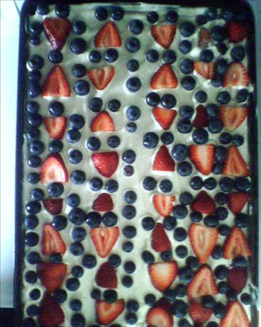 Patriotic Fruit Pizza. Photo by Pixel Pixie