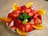 Middle Eastern Inspired Fruit Platter. Recipe by Cookgirl