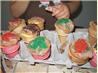 Ice Cream Cone Cakes. Recipe by Redsie
