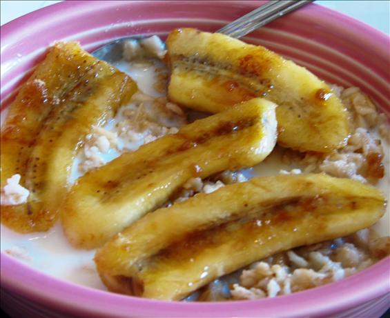 Bananas Foster Oatmeal. Photo by loof