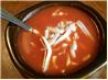 V8 and Mozzarella Soup