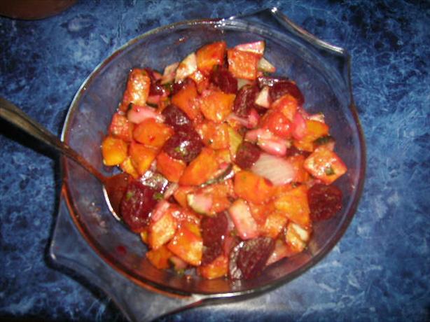 Chilli Pumpkin Salad. Photo by **Mandy**