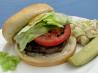 Cream Cheese Stuffed Garlic Burgers