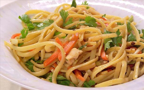 Asian Summer Pasta Salad. Photo by Mme M
