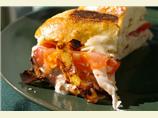 Grilled Tomato, Smoked Turkey, and Muenster Sandwich