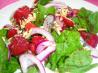 spinach strawberry salad. Recipe by Shelley Nicholson
