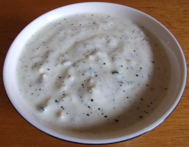 Tzatziki (Yoghurt, Cucumber, Garlic and Mint Dip). Photo by Peter J