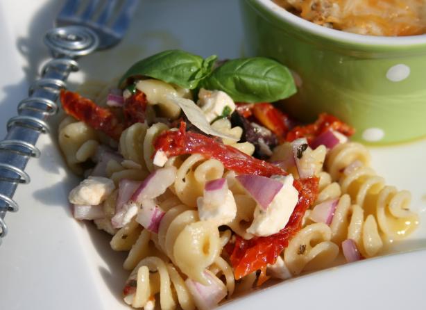 Greek Pasta Salad. Photo by **Tinkerbell**