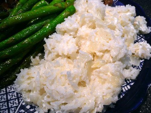 Coconut Thai Rice. Photo by Mikekey