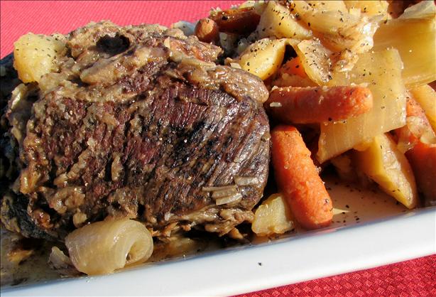 Perfect Pot Roast (Slow-Cooker). Photo by lazyme
