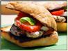 Grilled Chicken Sandwiches With Mozzarella, Tomato and Basil. Recipe by Dine & Dish