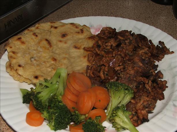 Lachmajou (Middle-Eastern Lamb Dish). Photo by Wendy-Bob