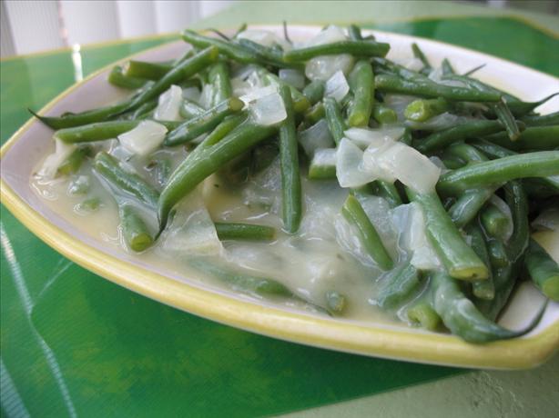 Lemony Garlic Beans (Microwave). Photo by Redsie