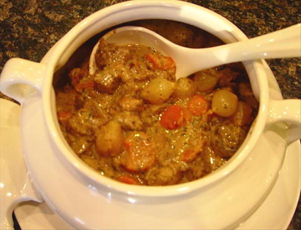 Beef and Mushroom Stew. Photo by Bev