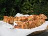 Asian Salmon Skewers With Peanut Butter Sauce
