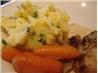 Creamy Baked Polenta With Herbs and Green Onions. Recipe by carolinajen4