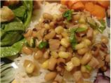 Quick Black-Eyed Peas & Ham