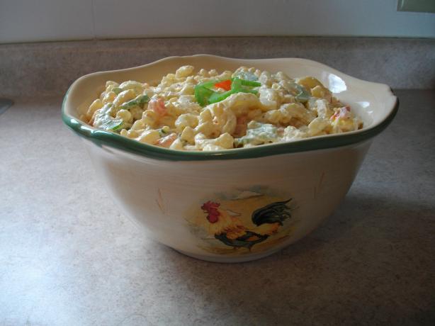 Macaroni Salad (Paula Deen). Photo by Domestic Goddess