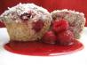 Coconut and Raspberry Muffins. Recipe by Kitchen__Princess