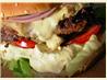 Bastille Burger - Bearnaise, Blue Cheese and Red Onion Burgers. Recipe by French Tart