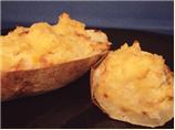 Twice Baked Caesar Potatoes