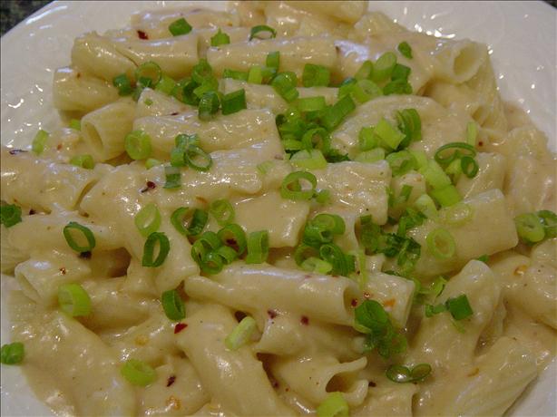 Garlic Parmesan Cream Sauce over Pasta. Photo by janrj123