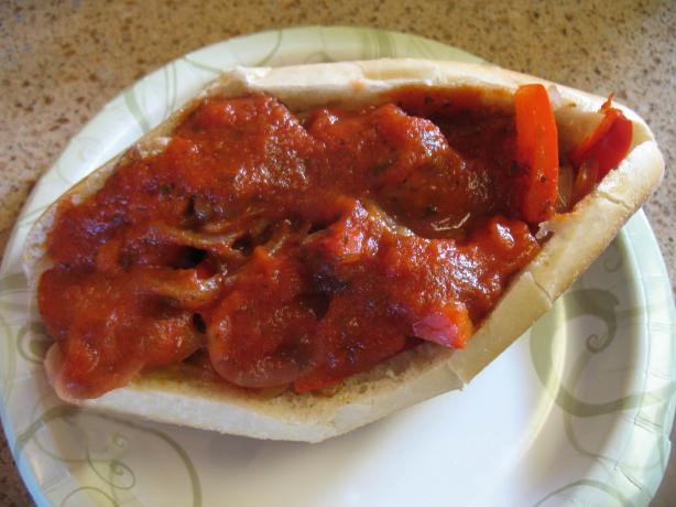 Italian Sausage Florentine for the Crock Pot. Photo by Acadia*