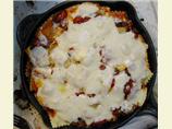 Leftovers Tasty Baked Ravioli