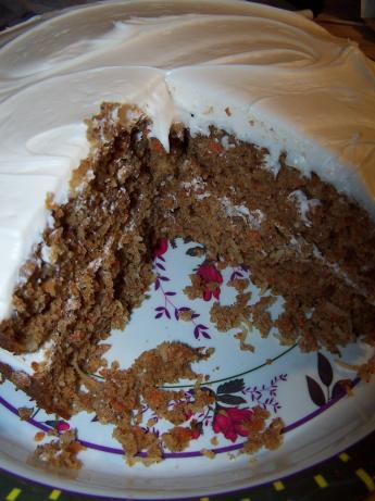 Gluten-Free Coconut Carrot Cake With Cream Cheese Icing. Photo by barefootmommawv