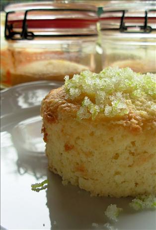 Lime-Almond Cakes in Jars. Photo by French Tart
