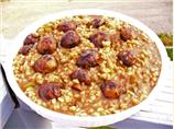 Mushrooms & Green Pepper & Barley Hot Dish With Gravy